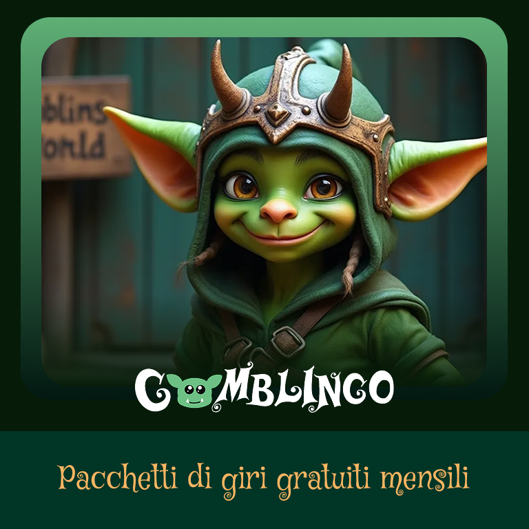 Ottieni giri gratuiti ogni mese al casinò Gomblingo